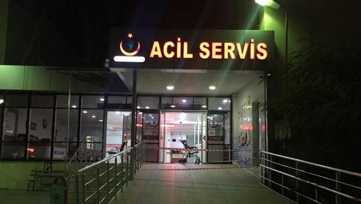 Kocasını falçata ile karnından yaraladı