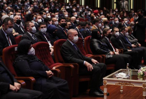 Cumhurbaşkanı Erdoğan, 'Kesişme: İyi ki varsın Eren' filminin galasına katıldı