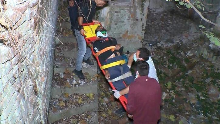 Manzara izlemek için çıktı! Ölümden döndü