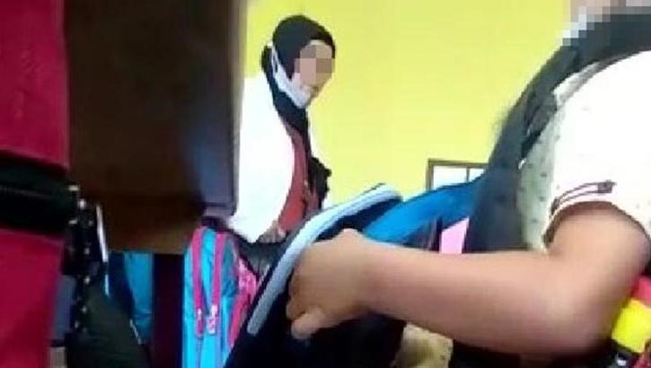 O öğretmen hakkında karar verildi! Skandal görüntüler