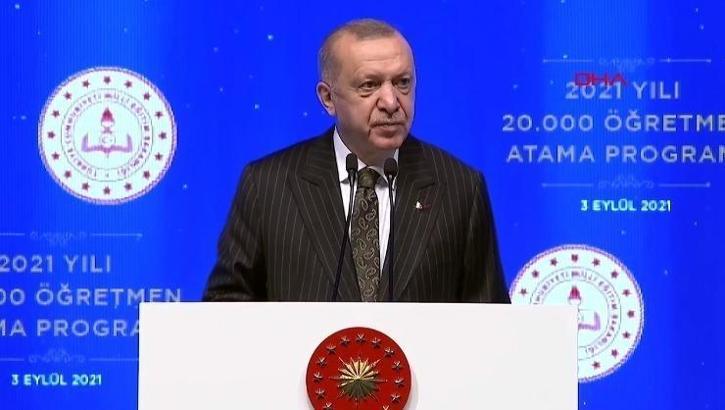 Son dakika... Cumhurbaşkanı Erdoğan: Çocukları okuldan uzak tutma lüksümüz yok