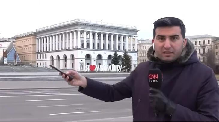 Kiev'de son durum! CNN TÜRK ekibi canlı yayında anlattı