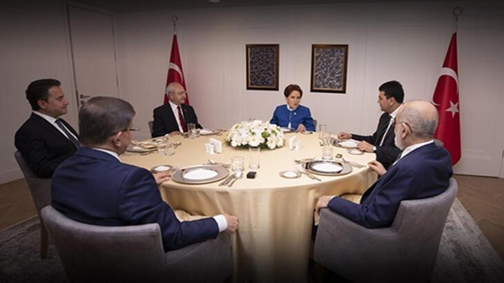 6'lı masa 5'inci toplantı sonrası ortak bildiri yayımladı