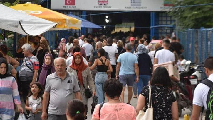 Pasaportsuz girişin ardından hafta sonları gelen Bulgar sayısı 20 bini buldu
