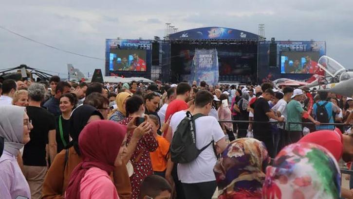 Teknofest Karadeniz'e son günde de yüksek ilgi!