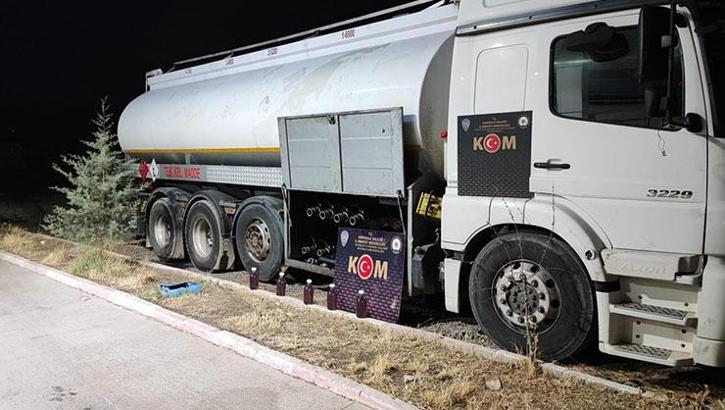 Kırıkkale'de 25 bin 140 litre kaçak akaryakıt ele geçirildi