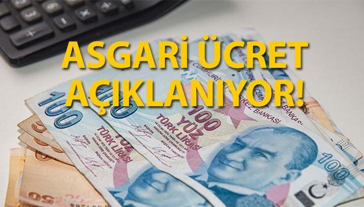 2023 asgari ücret açıklaması canlı yayın izle! Asgari ücret açıklanıyor