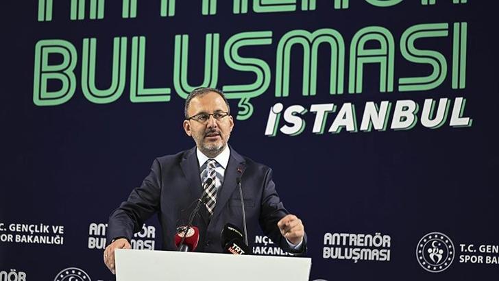 Bakan Kasapoğlu'ndan sözleşmeli antrenör alımı müjdesi