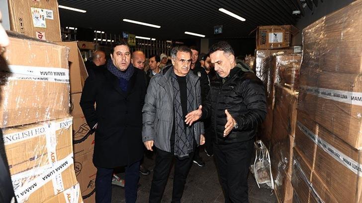 Şenol Güneş: Depremzedeler için elimizden ne geliyorsa yapacağız