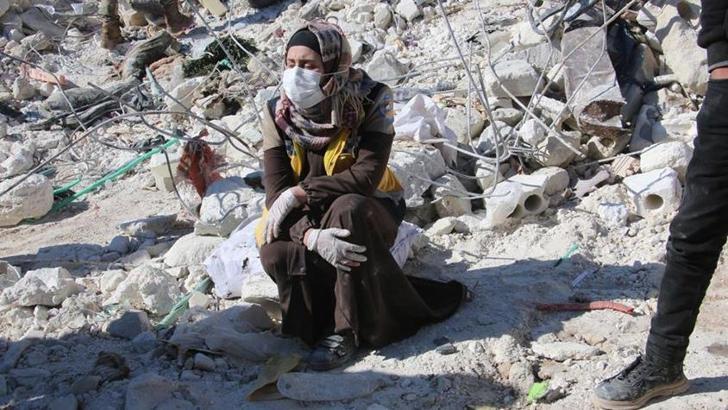 Suriye’de depremde can kaybı 5 bin 814’e yükseldi