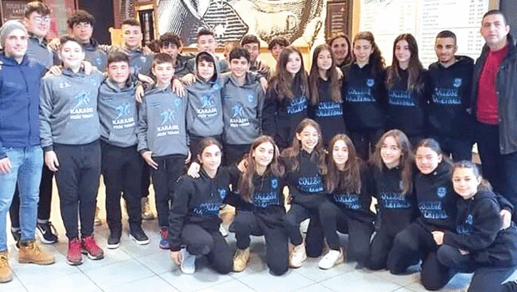 Depremde hayatını kaybeden voleybol takımı için KKTC’de en acı zil çaldı