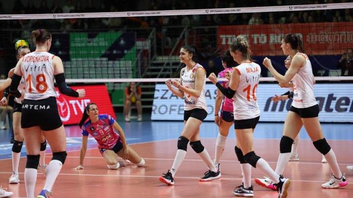 Eczacıbaşı Dynavit, CEV Şampiyonlar Ligi’nde finalde