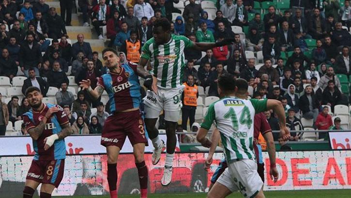 Konyaspor - Trabzonspor: 2-1