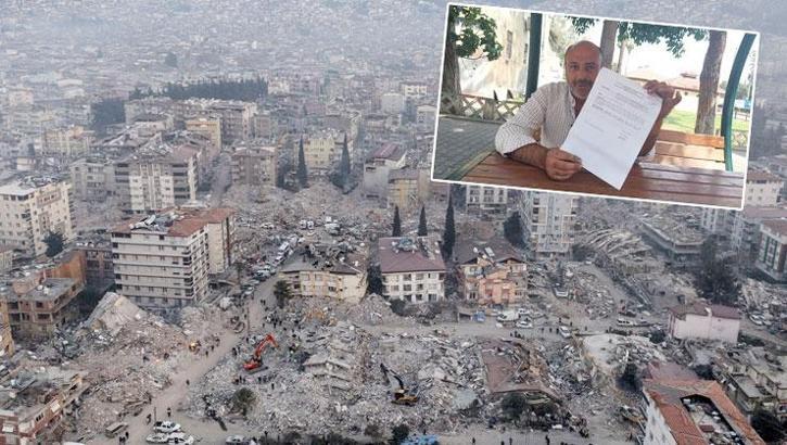 Depremde kayıtlara ölü olarak geçti, yaşadığını ispatlamaya çalışıyor