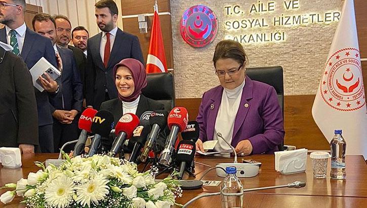 Aile Bakanlığı'nda devir teslim! Bakan Göktaş: Türkiye yüzyılı için yeni bir güçle yol alıyoruz