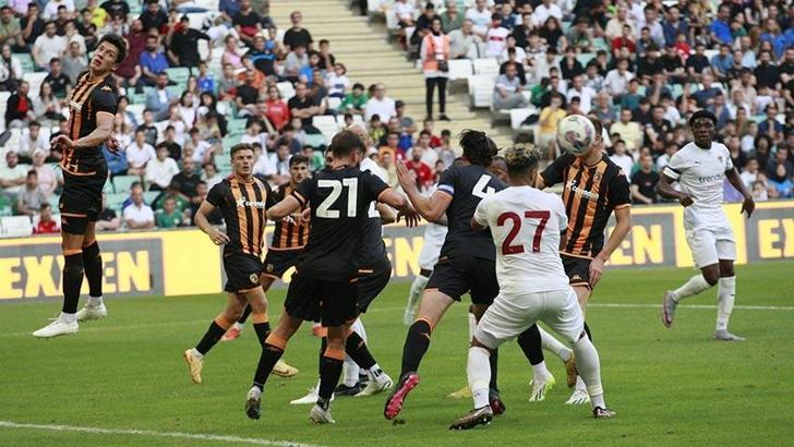 Hatayspor, Hull City ile 1-1 berabere kaldı