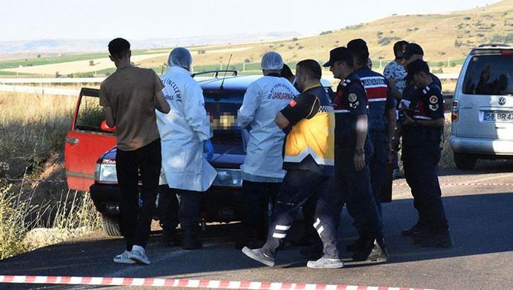 Otomobilde dehşet! Silahla vurulmuş kadın ve erkek cesedi bulundu