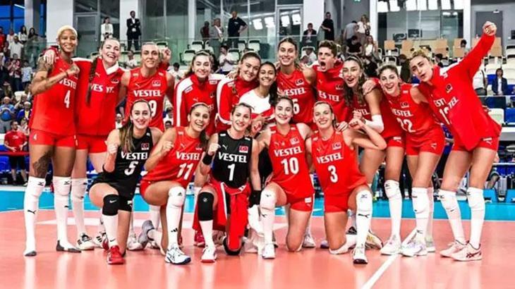 Milli Kadın Voleybol Takımı çeyrek finalde