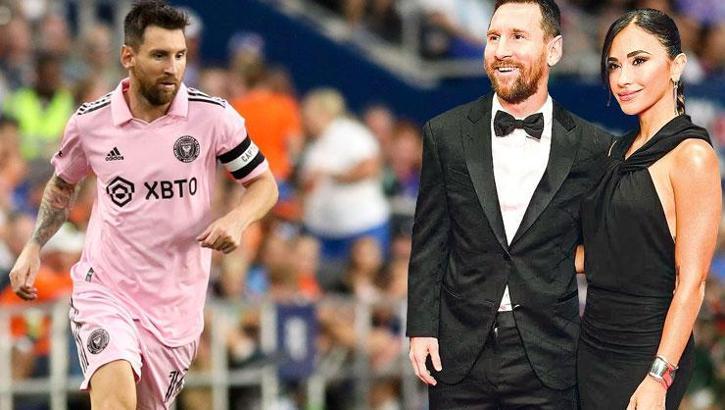 Karısı Messi'yi karıştırdı