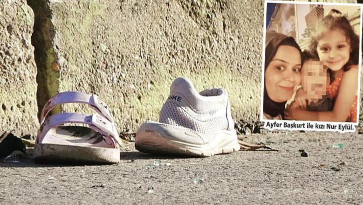 Anne-kızdan geriye kalan! Yürek yakan görüntü
