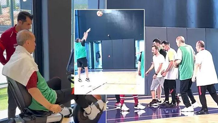 Hem sahada hem masada oyun kurucusu! İşte Erdoğan'ın basketbol performansı  - Gündem Haberleri