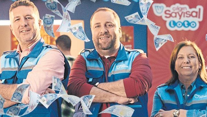 Çılgın Sayısal Loto'nun Şans dağıtan gişeleri