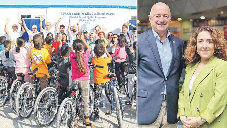 Eğitim gönüllüleri çocukların umudu