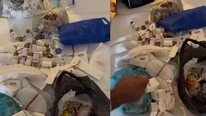 Çantadan çıkanlar pes dedirtti! 'Her şey dahil' yanlış anlaşıldı
