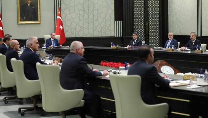 Kabine toplantısı başladı
