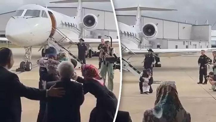 Alper Gezeravcı ailesiyle kavuştu! Bakan Kacır o anları paylaştı