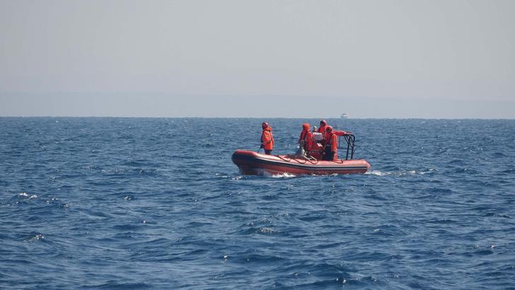 Çanakkale açıklarında batan bottaki göçmenleri arama çalışmaları, 5'inci gününde
