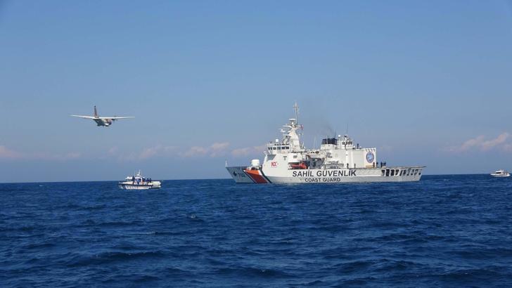 Çanakkale açıklarında batan bottaki göçmenleri arama çalışmaları, 7'nci gününde