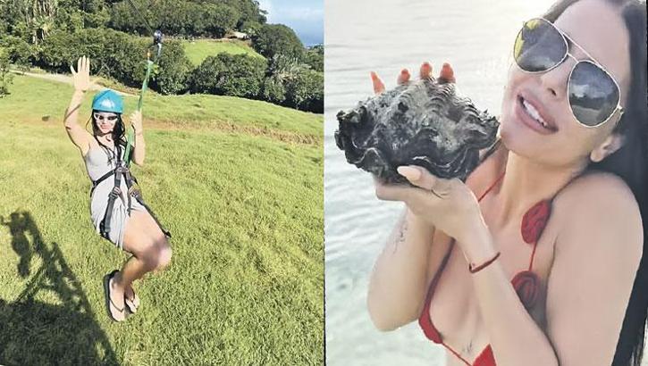 Simge Sağın'ın Mauritius tatili herkesi imrendirdi! Şarkıcı o anları sosyal medyada paylaştı