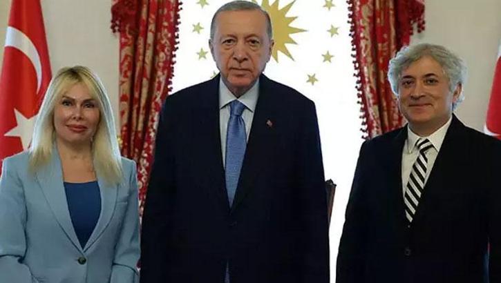 Cumhurbaşkanı Erdoğan, Özkan çifti ile görüştü