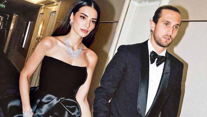 Taze çift Cannes'da