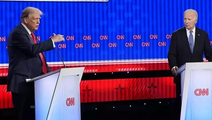 Dünya'nın konuştuğu tartışmaya yine Biden damga vurdu! CNN kazananı açıkladı