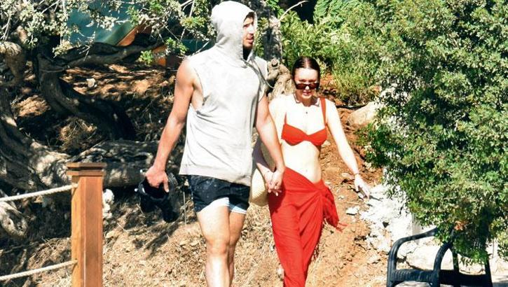 Bodrum'da aşka geldiler