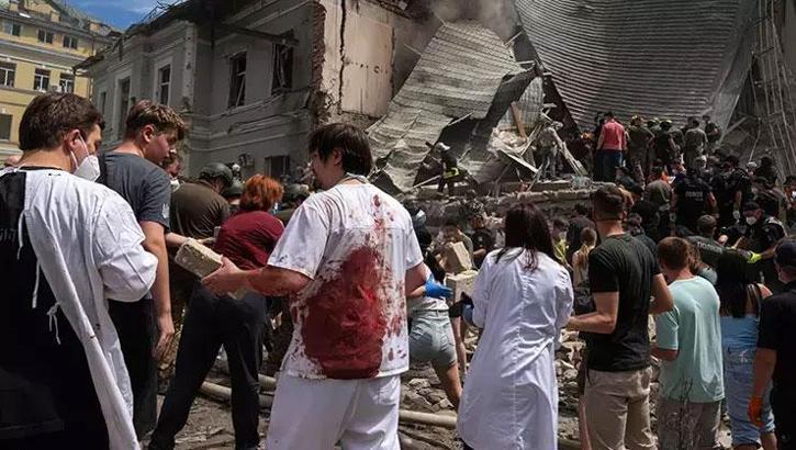 Rusya'dan çocuk hastanesi saldırısı açıklaması