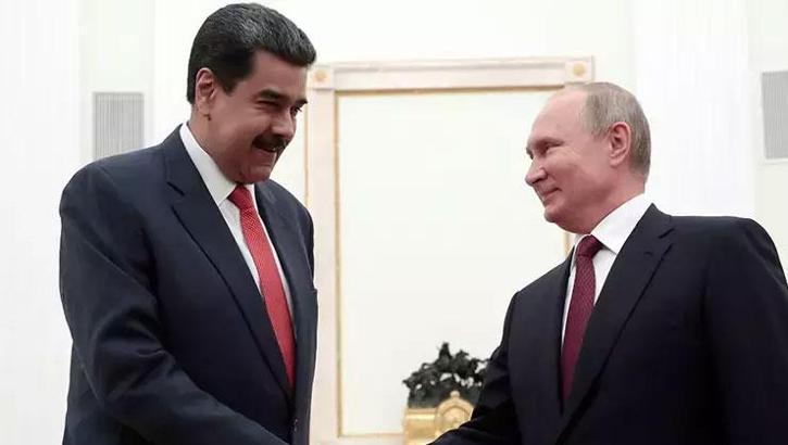 Putin’den seçimleri kazanan Maduro’ya tebrik
