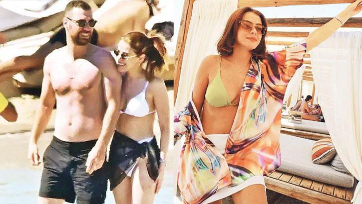 Taze aşıklar Çeşme, Bodrum'dan sonra Paros'e geçti