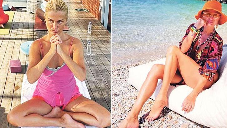 Önce yoga sonra sörf