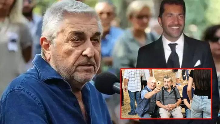 Oyuncu Cihat Tamer'in oğlu son yolculuğuna uğurlandı! Cenazede selfie ayıbı