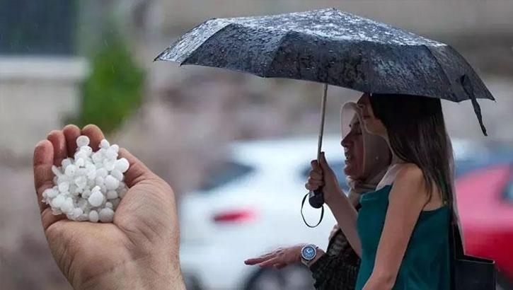 İstanbul için sarı alarm! Meteoroloji bugün için saat verdi, dolu riski yüksek!