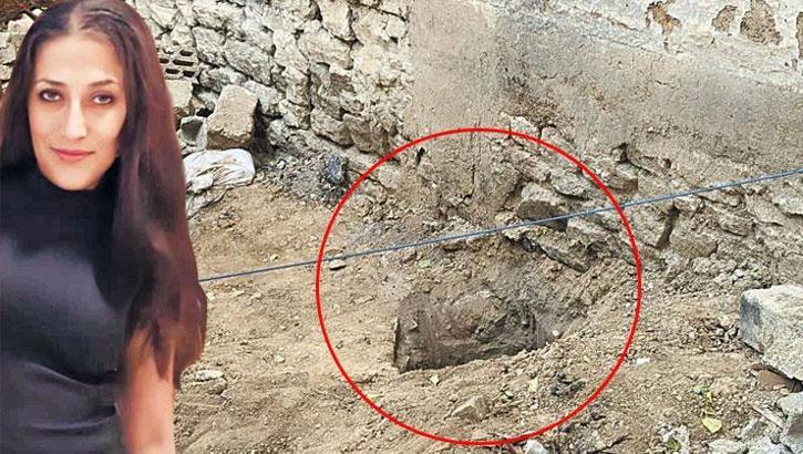 4 aydır aranıyordu bahçeye gömülmüş
