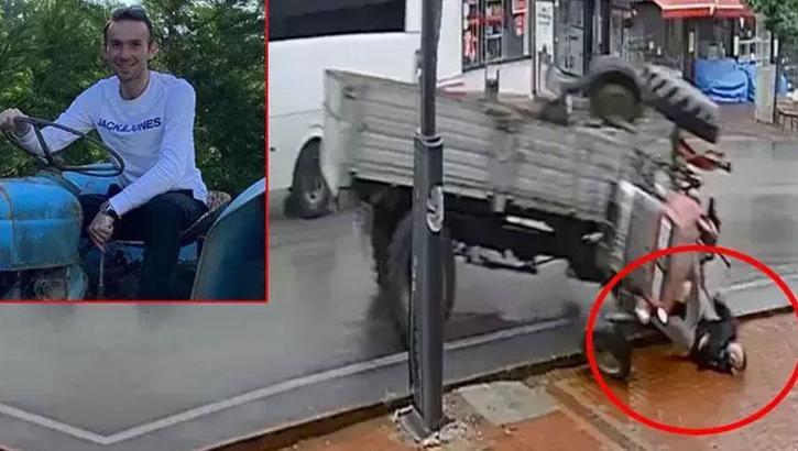 Bolu'da korkunç ölüm anı! Traktörün altında kalarak can verdi