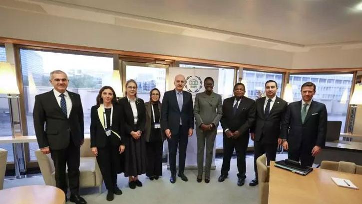 TBMM Başkanı Numan Kurtulmuş, Tulia Ackson ile görüştü