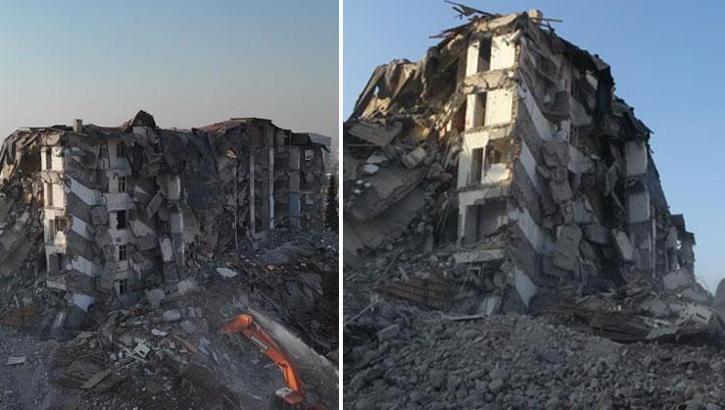 5 katlı bina korna sesiyle yıkıldı! ‘Hiç betona rastlamadık’