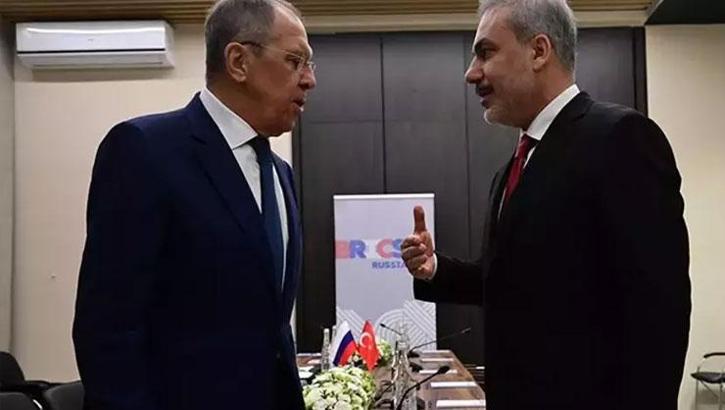 Dışişleri Bakanı Hakan Fidan, Rus mevkidaşı Lavrov ile görüştü