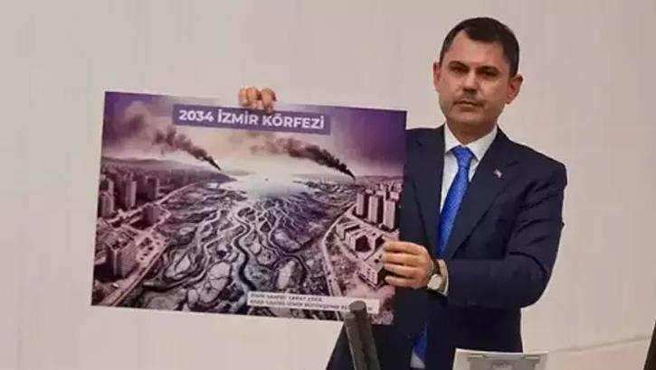 Bakan Kurum, TBMM Genel Kurulu’nda konuştu: İzmir'e yapay zeka değil, yapan zeka lazımmış
