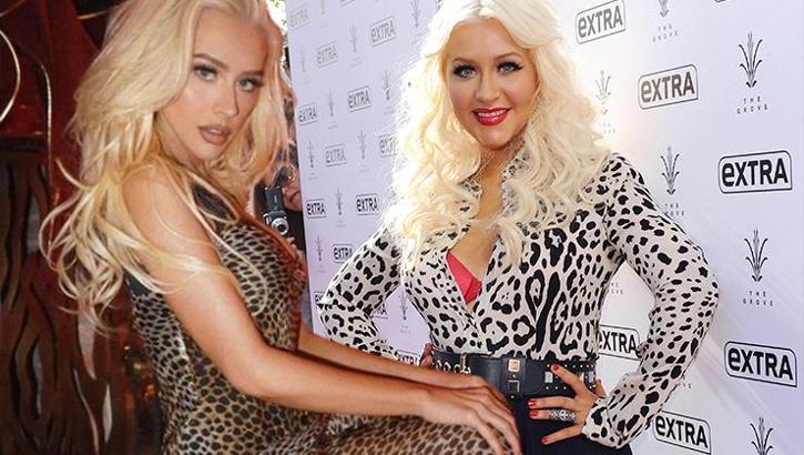 Christina Aguilera resmen bir deri bir kemik kaldı!